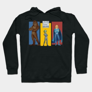 Life on Earth: the three heroes Hoodie